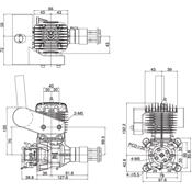 Moteur OS GT60 Essence