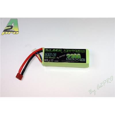Pack LiPo Black Lithium 3S 2200 mAh 11,1V 35C