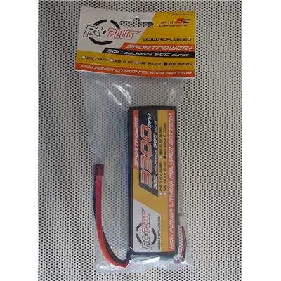 Pack LiPo SportPower+ 6S 3300 mAh 22,2V 30C