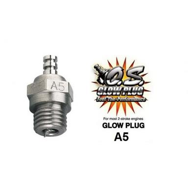 Bougie froide OS N°10 A5 pour moteur glow 2 temps