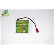 Batterie réception NiMh 4,8V 800mAh AA FUTABA