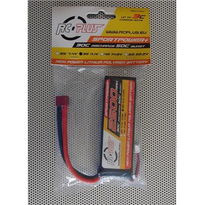 Pack LiPo SportPower+ 3S 2500 mAh 11,1V 30C