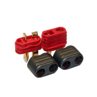 Prise T-plug type Deans avec manchon protecteur 1 paire