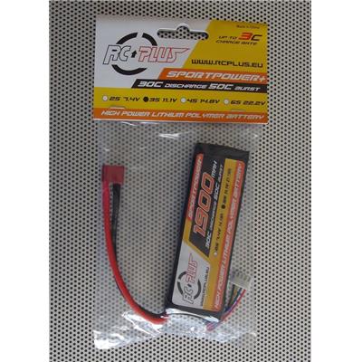 Pack LiPo SportPower+ 3S 1900 mAh 11,1V 30C