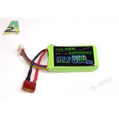 Pack LiPo Black Lithium 3S 500 mAh 11,1V 35C