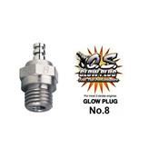 Bougie tide OS N8 pour moteur glow 2 temps