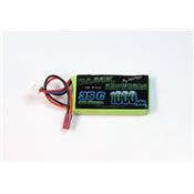 Batterie LiPo Black Lithium 2S 1000 mAh 7.4V 35C Bec