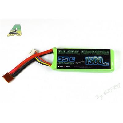 Batterie LiPo Black Lithium 3S 1500 mAh 11,1V 35C