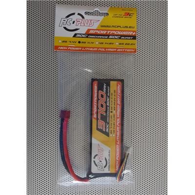 Pack LiPo SportPower+ 3S 3700 mAh 11,1V 30C