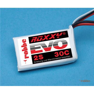 Pack LiPo Roxxy Evo 2S 1000 mAh 7.4V 30C