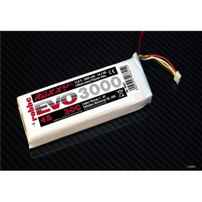 Pack LiPo Roxxy Evo 4S 3000 mAh 14,8V 30C