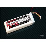 Pack LiPo Roxxy Evo 2S 3600 mAh 7.4V 30C