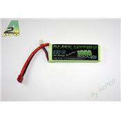 Pack LiPo Black Lithium 2S 1800 mAh 7.4V 35C