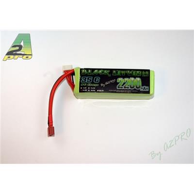 Pack LiPo Black Lithium 4S 2200 mAh 14,8V 35C