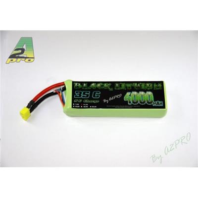 Pack LiPo Black Lithium 3S 4000 mAh 11,1V 35C