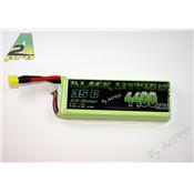 Pack LiPo Black Lithium 3S 4400 mAh 11,1V 35C