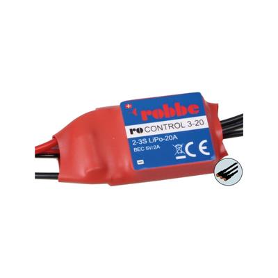 Contrôleur Brushless Ro-Control 3-20A BEC 5V-2A