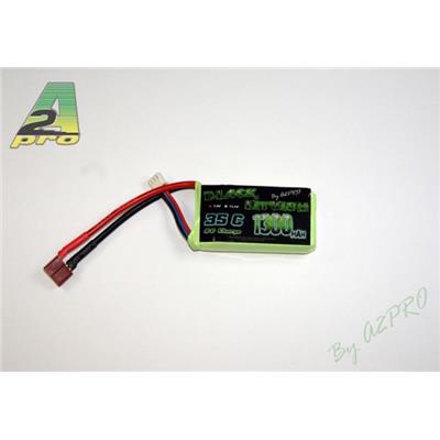 Batterie LiPo Black Lithium 2S 1300 mAh 7.4V 35C