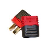 Prise T-plug type Deans avec manchon protecteur 1 paire