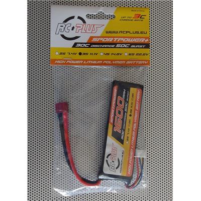 Pack LiPo SportPower+ 3S 1600 mAh 11,1V 30C