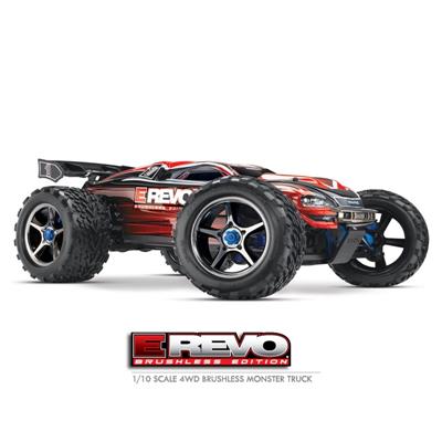 E-Revo 4x4 1/10 Brushless Wireless Télémétrie TSM iD