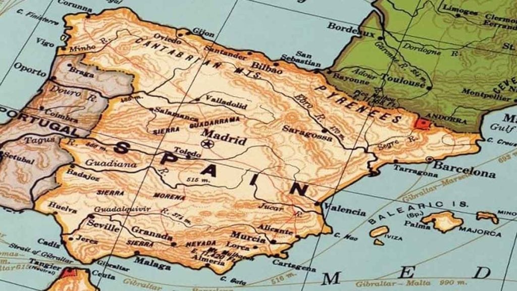 Selon ces géologues, le Portugal et l’Espagne sont en train de pivoter sur eux-mêmes